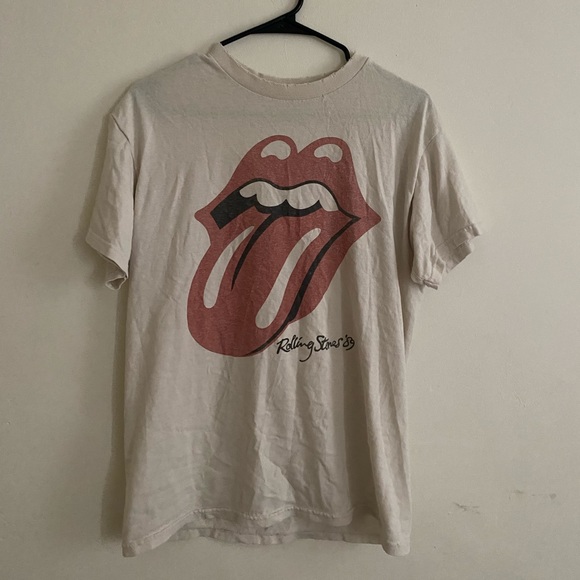 Brandy Melville Rolling Stones Graphic T Shirt - Picture 1 of 2
